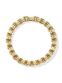 Streamline Double Heirloom Link Bracelet in 18K Yellow Gold, 8MM