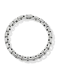 Streamline Double Heirloom Link Bracelet Sterling Silver, 8MM