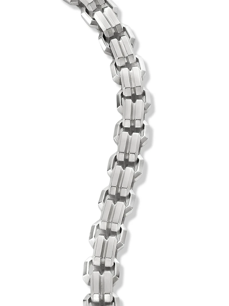 Streamline Double Heirloom Link Bracelet Sterling Silver, 8MM