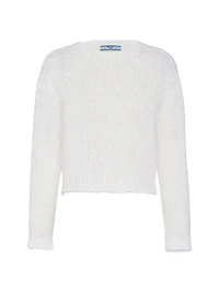 Mohair Crew-Neck Sweater