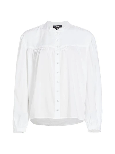 Marline Button-Front Shirt