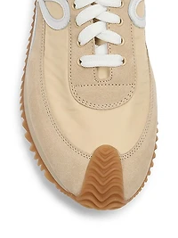 Women's LOEWE x Paula's Ibiza Flow Runner Suede Sneakers