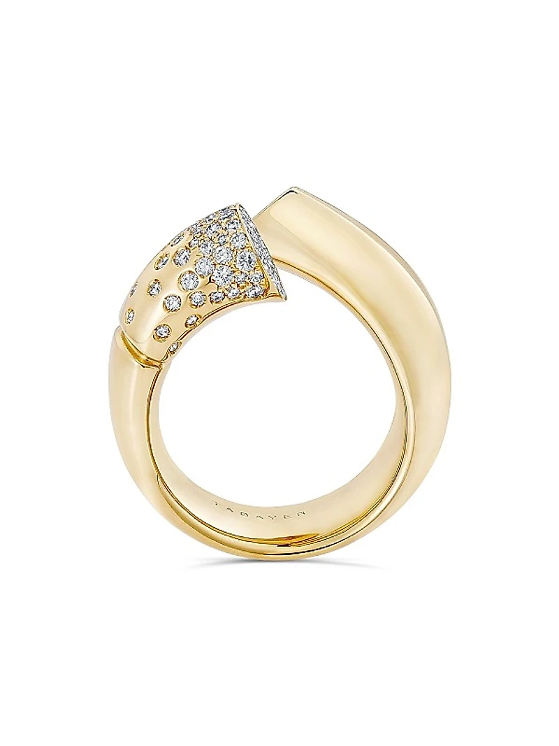 Oera 18K Yellow Gold & 0.47 TCW Diamond Ring