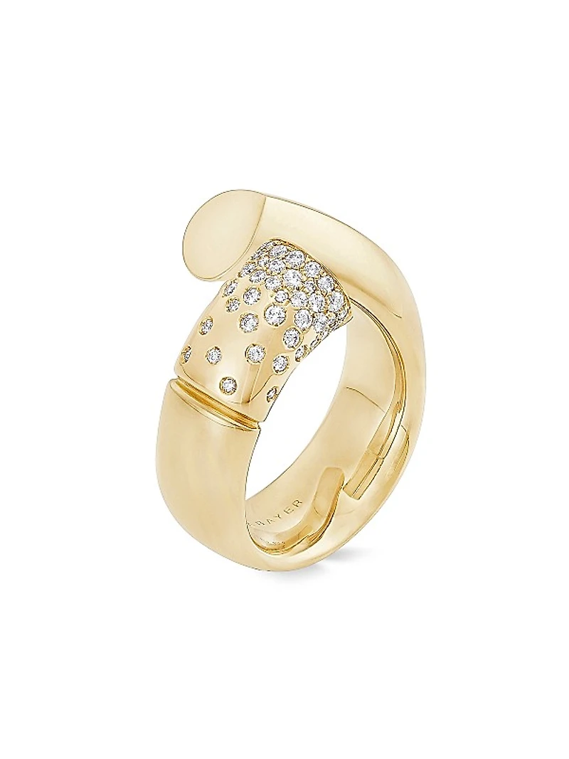 Oera 18K Yellow Gold & 0.47 TCW Diamond Ring
