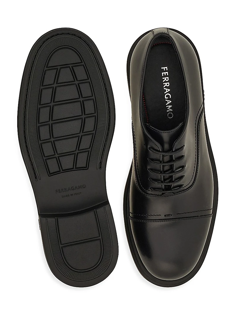 Camden Leather Lace-Up Shoes