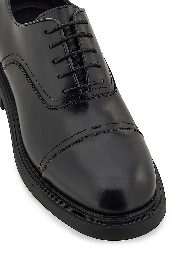 Camden Leather Lace-Up Shoes
