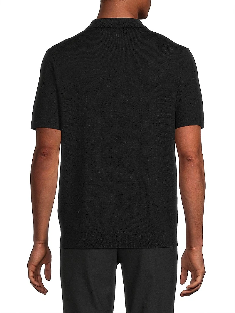 Merino Wool Polo Shirt