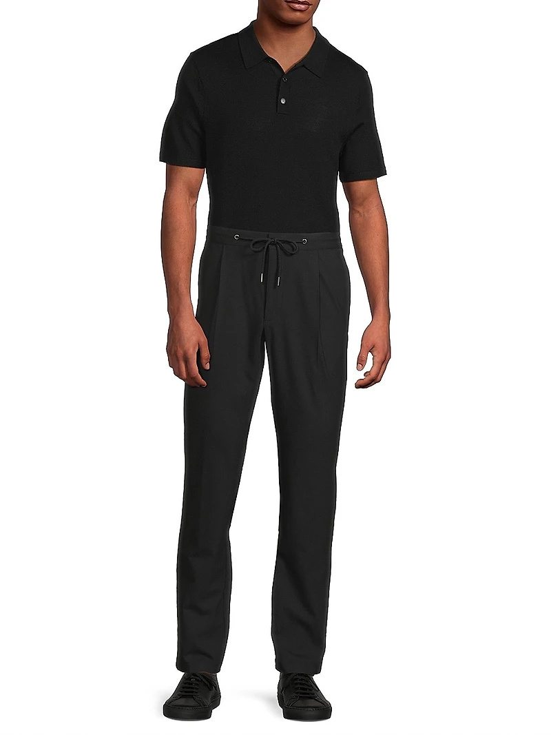 Merino Wool Polo Shirt