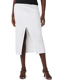 Maternity Denim Maxi Skirt