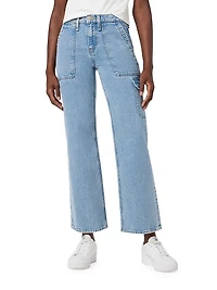 Rosie Wide-Leg Cargo Jeans