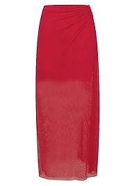 Solid Amira Maxi Skirt