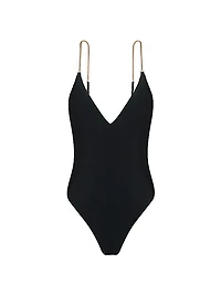 Solid Melody One-Piece Swimsuit