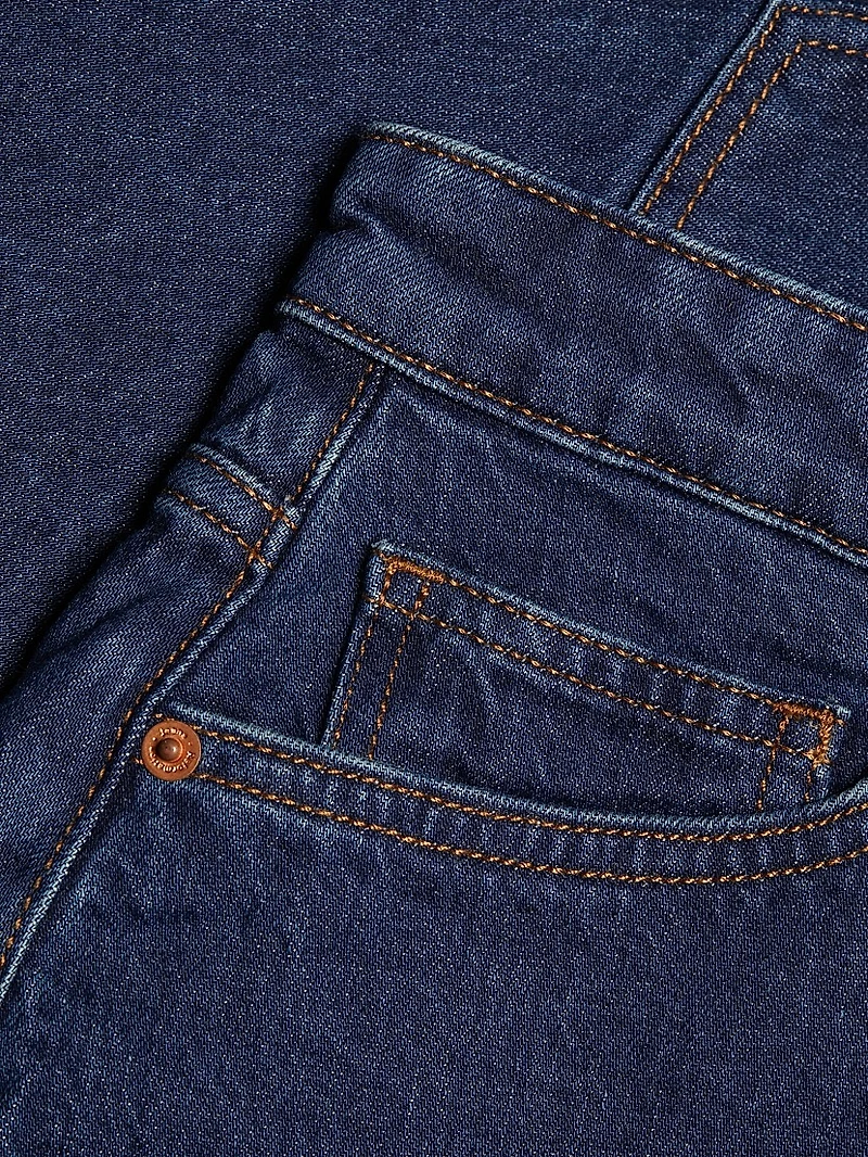 Lydia Denim High-Rise Miniskirt