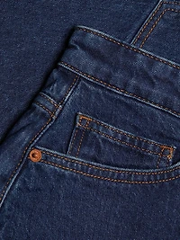 Lydia Denim High-Rise Miniskirt