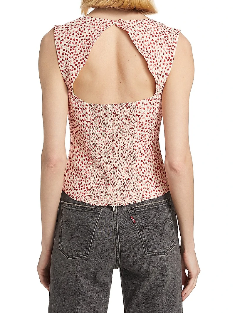 Diandra Floral Sleeveless Top