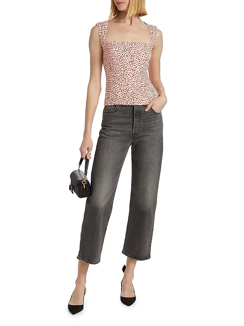 Diandra Floral Sleeveless Top