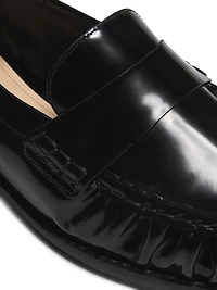 Classic Crocodile-Embossed Loafers