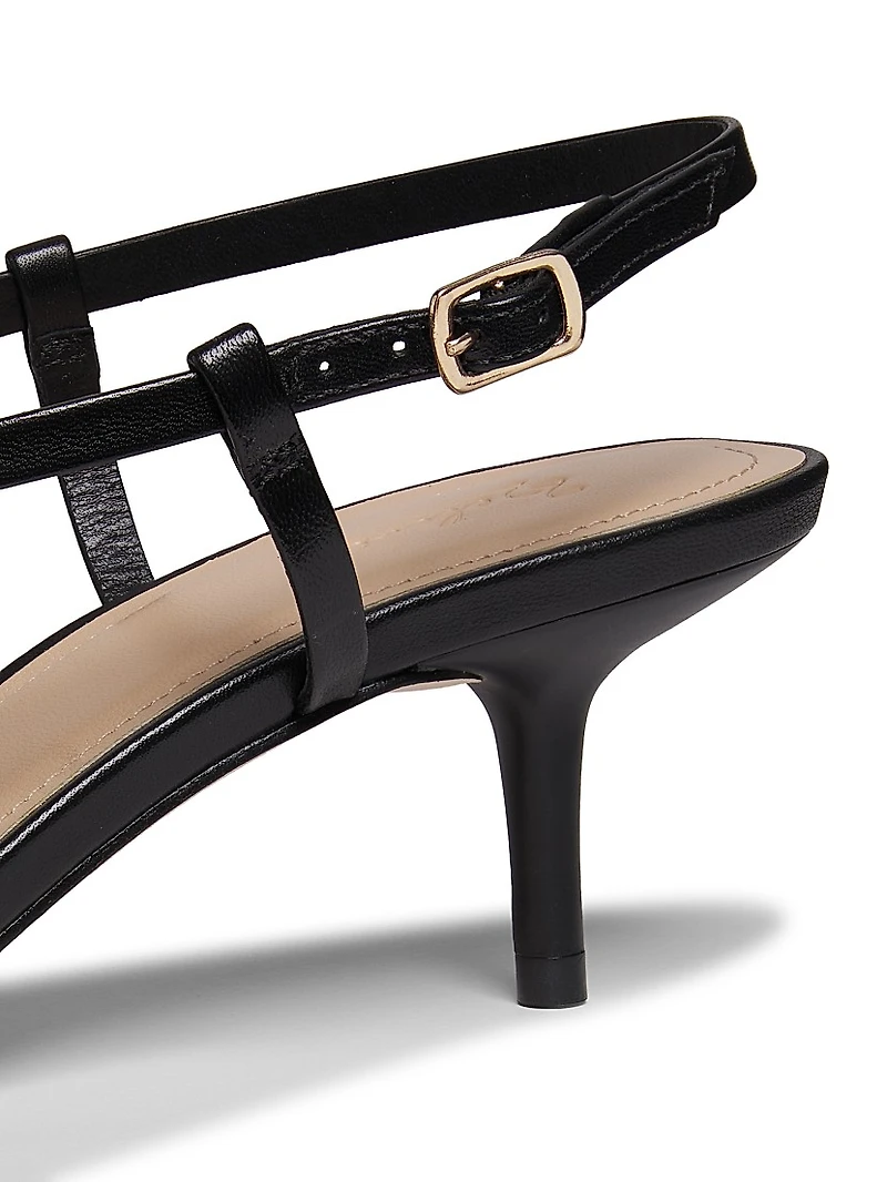 Barely There 50MM Leather Sandals
