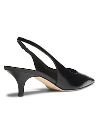 40MM Kitten-Heel Slingback Pumps