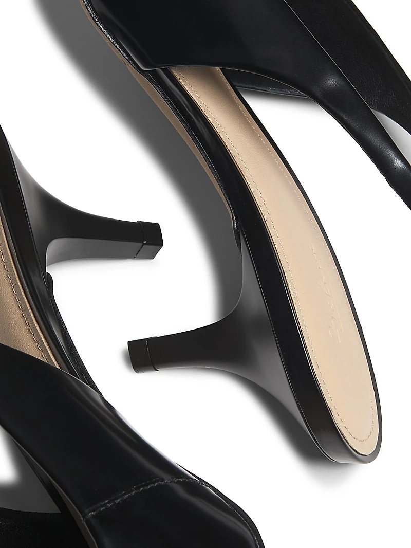 40MM Kitten-Heel Slingback Pumps