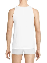 Logo Cotton-Blend Tank Top