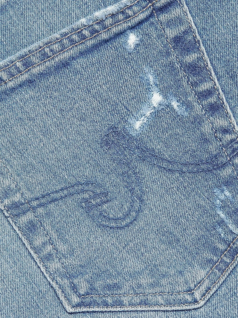 Ex-Boyfriend Denim Slim-Fit Bermuda Shorts