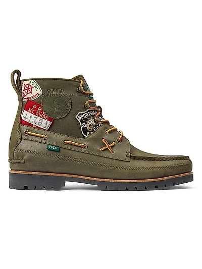 Ranger Patchwork Suede Boots
