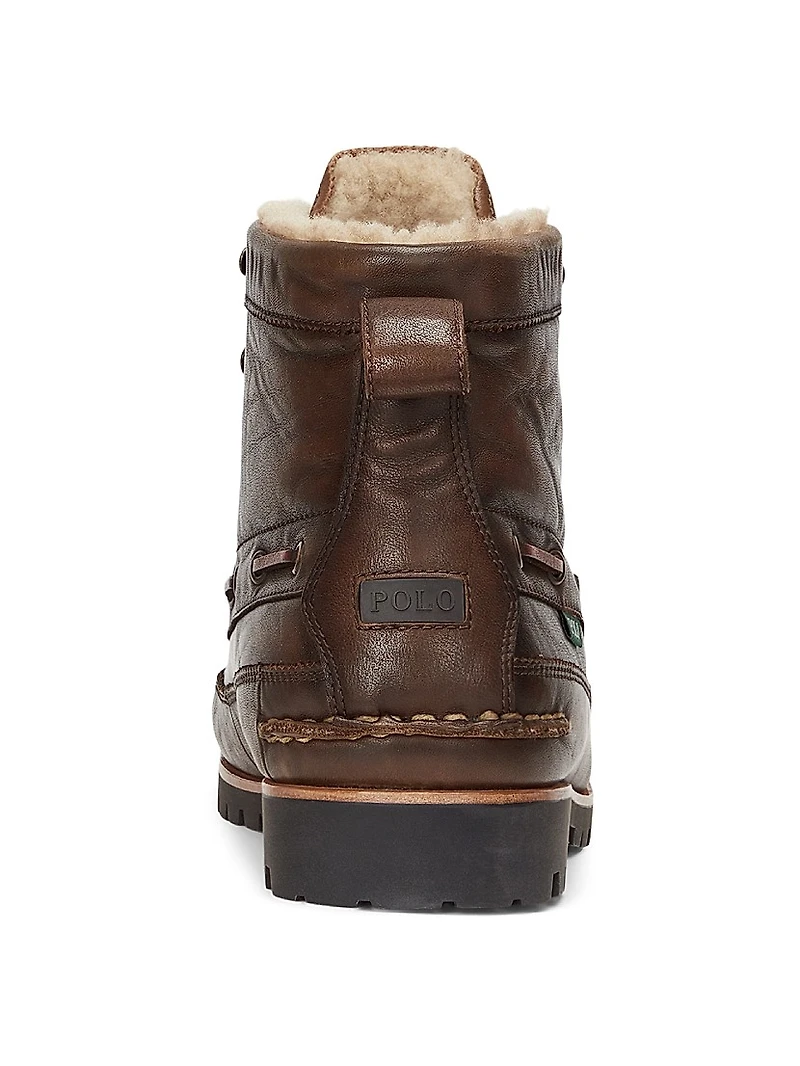 Ranger Shearling-Lined Boots