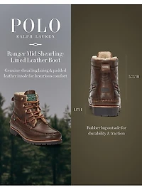 Ranger Shearling-Lined Boots