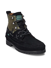 Ranger Camouflage Suede Boots
