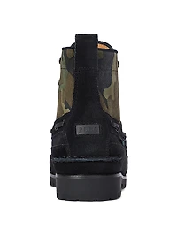 Ranger Camouflage Suede Boots
