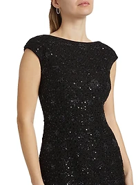 Iris Tweed Mermaid Gown