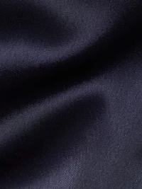 Lace Satin Sash Gown