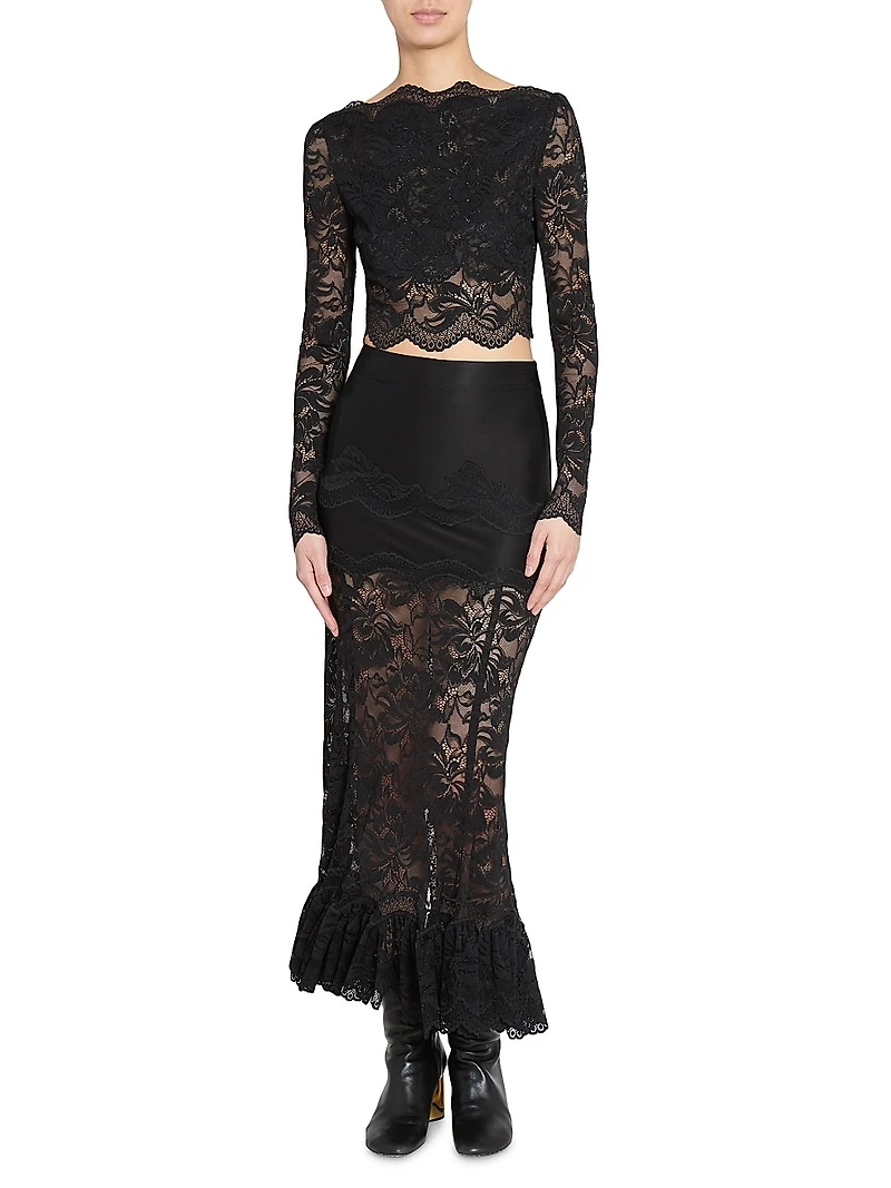 Lace Crop Top