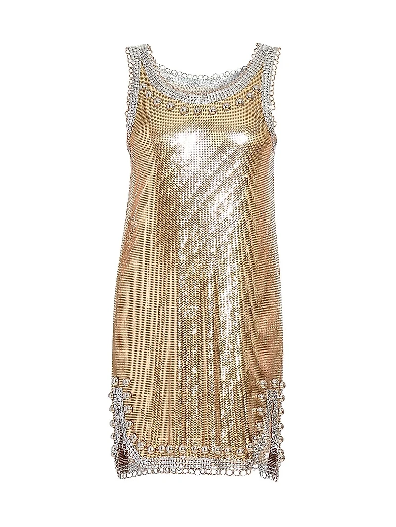 Chain-Mail Minidress