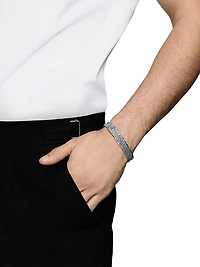 Waves Cuff Bracelet in Sterling Silver