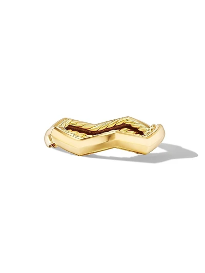 Zig Zag Stax™ Ring 18K Yellow Gold, 3MM