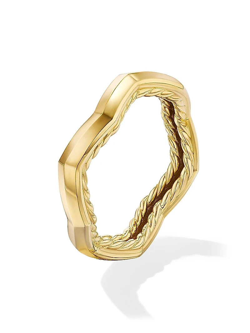 Zig Zag Stax™ Ring 18K Yellow Gold, 3MM
