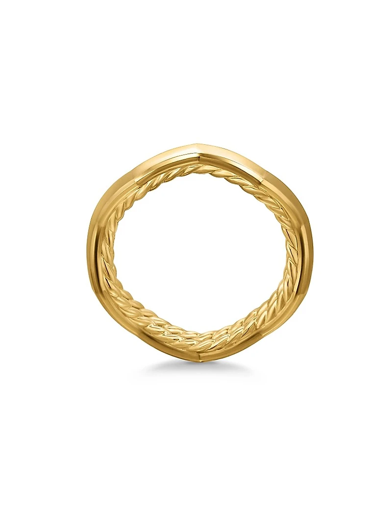 Zig Zag Stax™ Ring 18K Yellow Gold, 3MM