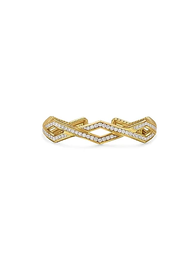 Zig Zag Stax™ Cuff Bracelet in 18K Yellow Gold