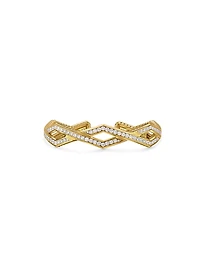 Zig Zag Stax™ Cuff Bracelet in 18K Yellow Gold