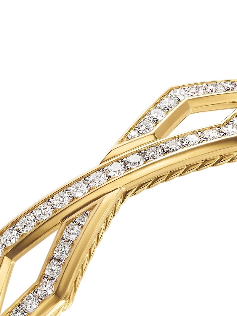 Zig Zag Stax™ Cuff Bracelet in 18K Yellow Gold