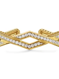 Zig Zag Stax™ Cuff Bracelet in 18K Yellow Gold