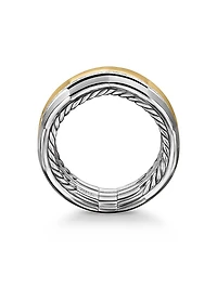 Zig Zag Stax™ Three Row Ring Sterling Silver
