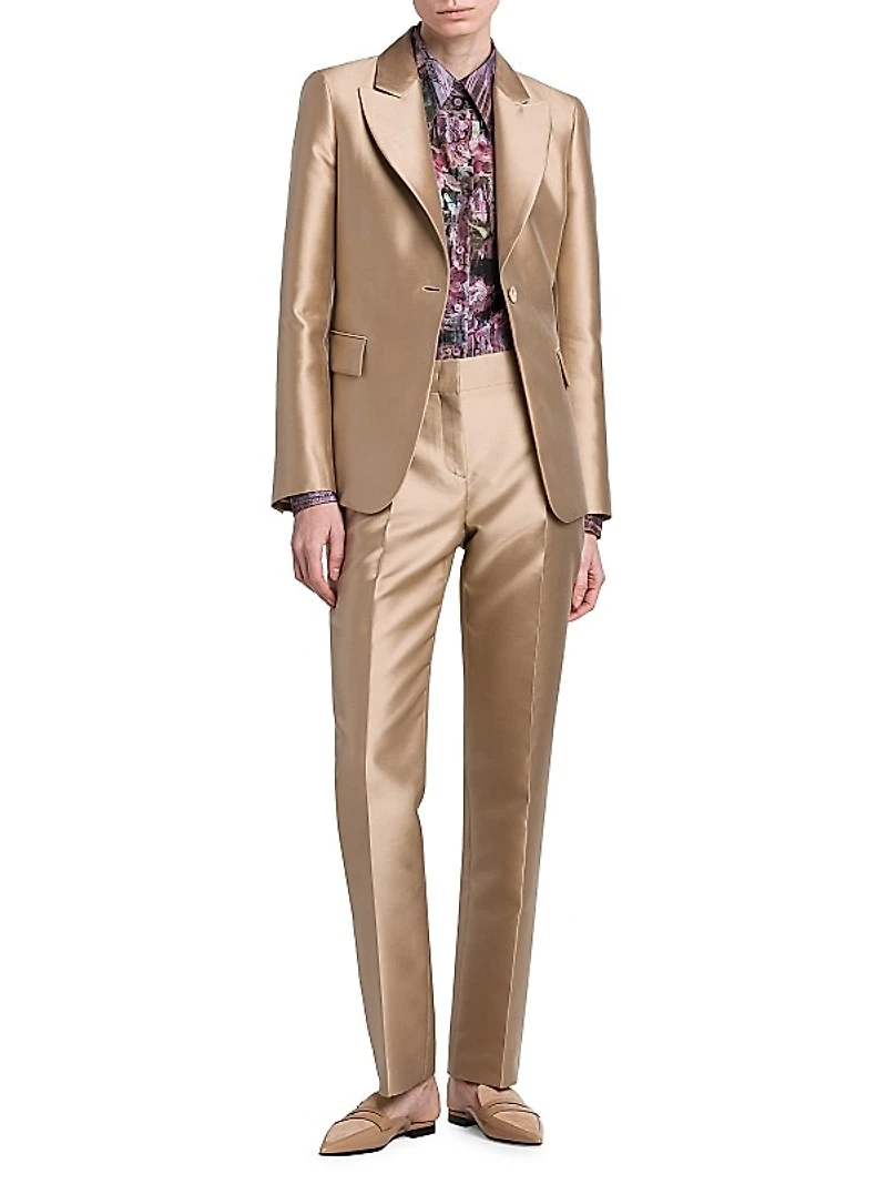 Metallic Suit Jacket
