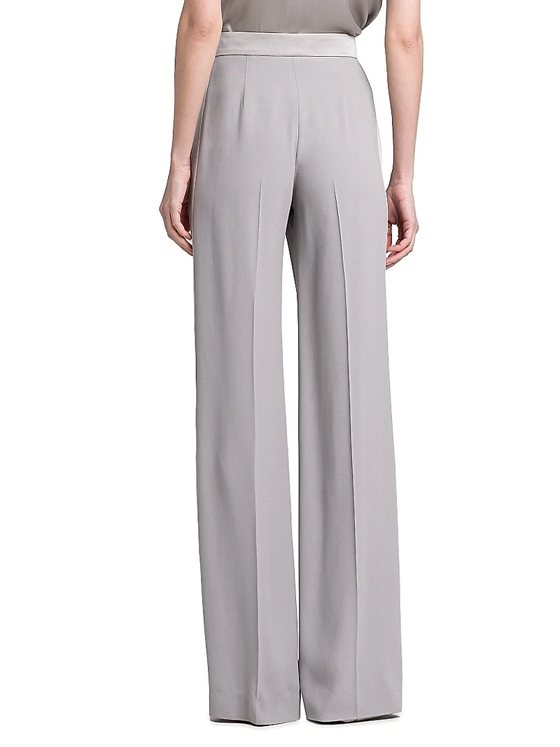 Pleated Relaxed-Fit Trousers