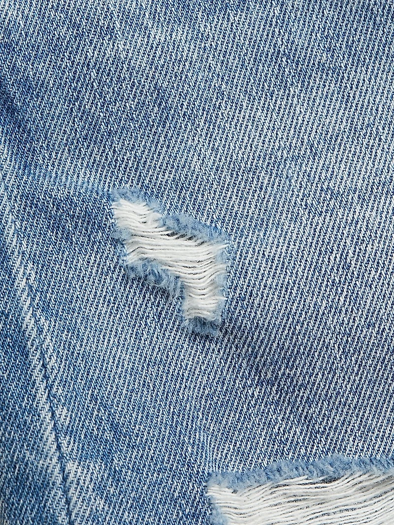 Beck High-Rise Denim Shorts