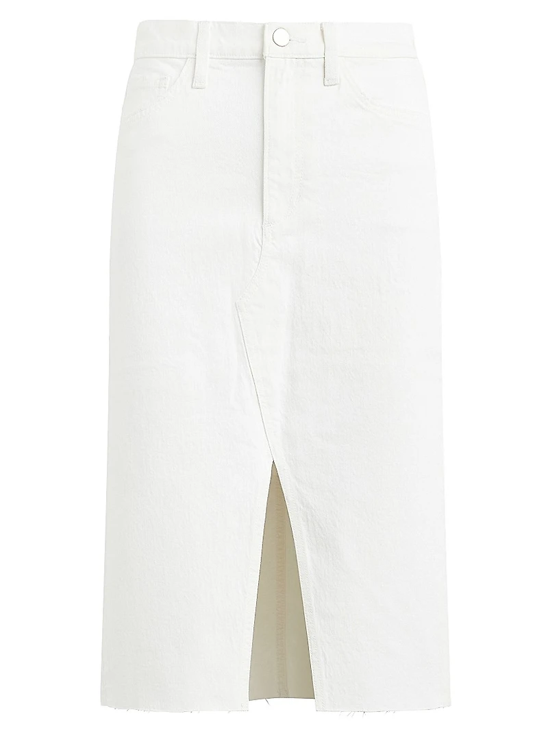 The Joplin Denim Midi-Skirt