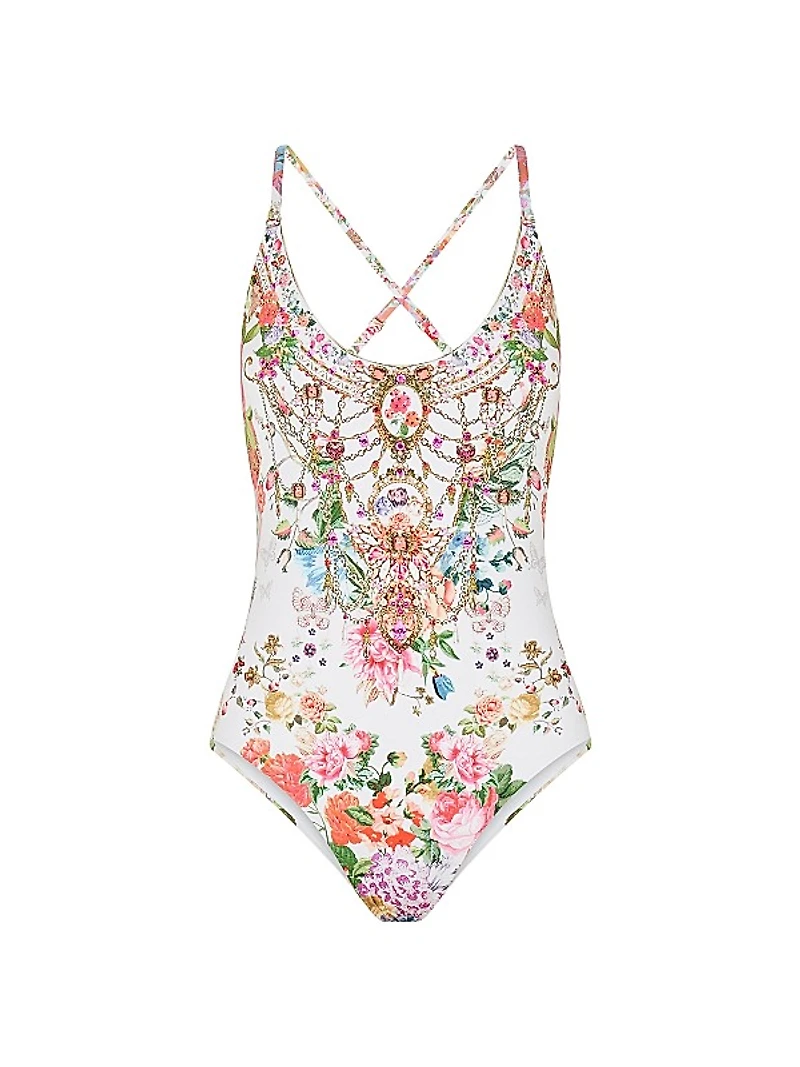 Floral One-Piece Swimsuit