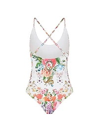 Floral One-Piece Swimsuit